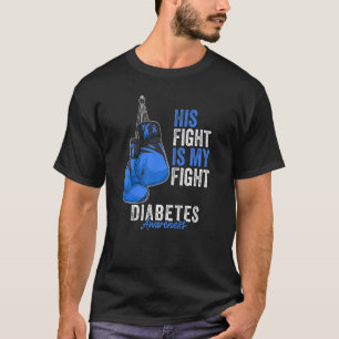 Diabetes Awareness Month Boxing Ghandschoenen Dark T-shirt
