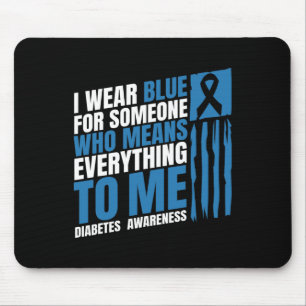 Diabetes Awareness Month Messy Bun Moeder T1 T2 Muismat