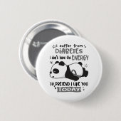 Diabetes Awareness Month Ribbon Gifts Ronde Button 5,7 Cm (Voorkant /achterkant)