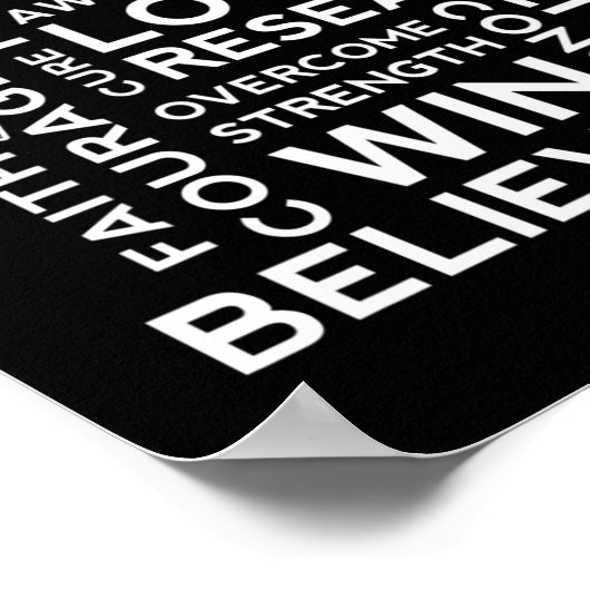 Diabetes Awareness Ondersteuning Maand Walk T-shir Poster (Hoek)