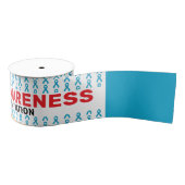 Diabetes Awareness Pattern Ribbon Grosgrain Lint (Spoel)