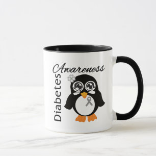 Diabetes Awareness Penguin Mok