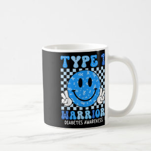 Diabetes Awareness Peuter Ribbon T1d Warrior Supp Koffiemok