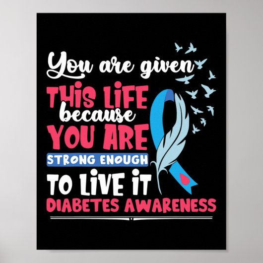 Diabetes Awareness Poster (Voorkant)