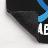 Diabetes Awareness T1D Warrior Crushing Diabetes Muismat (Hoek)