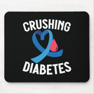 Diabetes Awareness T1D Warrior Crushing Diabetes Muismat