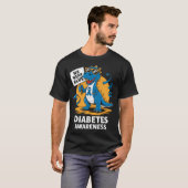 Diabetes Awareness T-shirt (Voorkant volledig)