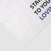 Diabetes Awareness Tissuepapier (Detail)