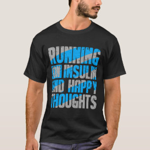 Diabetes Awareness Type 1 2 - Diabetische T1D T2D T-shirt