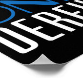 Diabetes Awareness Type 1 - Diabetische T1D 1 Poster (Hoek)