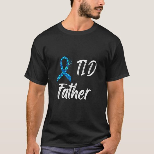 Diabetes Awareness Type 1 Insulin Father T-shirt (Voorkant)