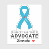 Diabetes Awareness Vinyl Sticker (Vel)