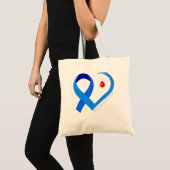 Diabetes Awareness Warrior Gift Tote Bag (Voorkant (product))