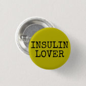 Diabetes badges ronde button 3,2 cm (Voorkant /achterkant)