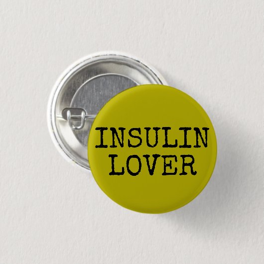 Diabetes badges ronde button 3,2 cm (Voorkant /achterkant)