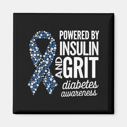 Diabetes Bewustzijn Design 22 Magneet (Voorkant)