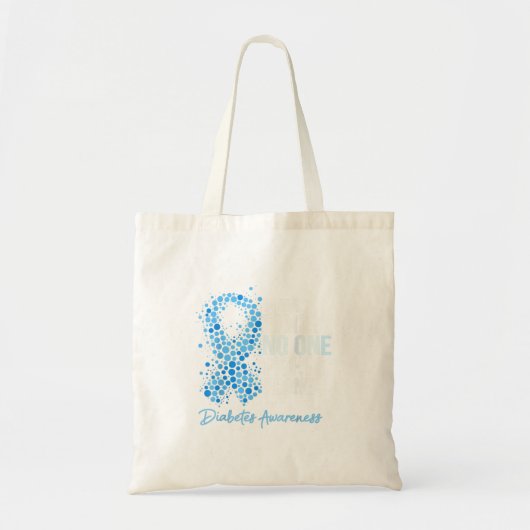 Diabetes Bewustzijn Design 24 Tote Bag (Voorkant)