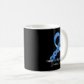 Diabetes Bewustzijn Design 7 Koffiemok (Voorkant rechts)
