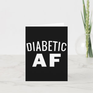 Diabetes bewustzijn - diabetische AF insuline powe Kaart