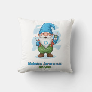 Diabetes Bewustzijn Kabouter PNG   Schattige Diabe Kussen