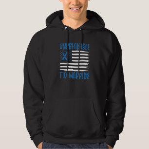 Diabetes Bewustzijn Onbreekbare T1D Krijger Hoodie