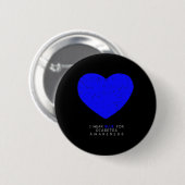 Diabetes Bewustzijn van het hart Ronde Button 5,7 Cm (Voorkant /achterkant)