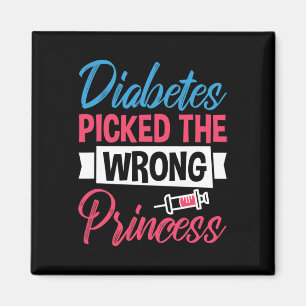 Diabetes bezocht de verkeerde prinses magneet
