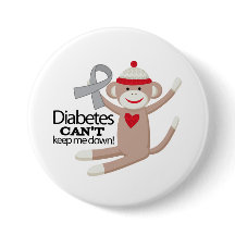 Diabetes Cant Keep Me Down Socket Monkey