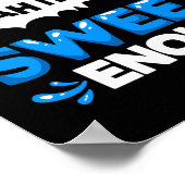 Diabetes citeert Diabetes Fighter Diabetes Awarene Poster (Hoek)