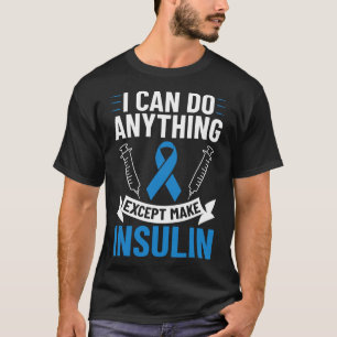 Diabetes citeert Diabetes Fighter T1d Diabetes Awa T-shirt