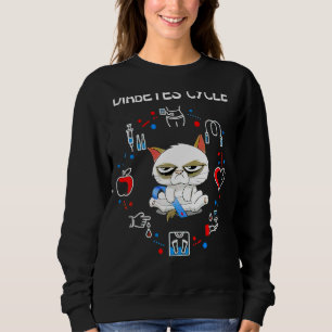 Diabetes Cyclus Diabetes Ondersteuning Bewustzijn  Trui