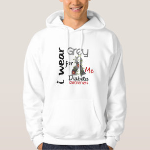 Diabetes die ik grijs voor me heb Draag 43 Hoodie