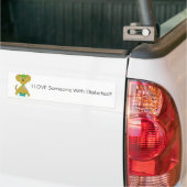 Diabetes Dog Bumpersticker (Op Truck)