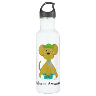 Diabetes Dog Sully Liberty Bottle Waterfles