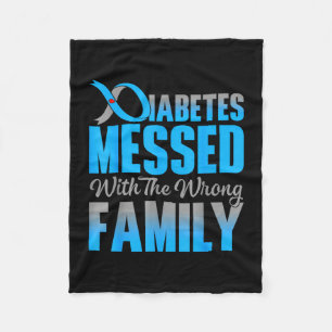 Diabetes heeft verkeerde familie type 1 diabetes g fleece deken