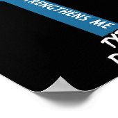 Diabetes ik kan alles doen via Jezus T1D Sup Poster (Hoek)