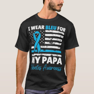 Diabetes in november Draag we blauw voor mijn T-shirt