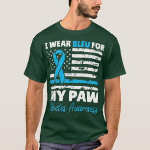 Diabetes in november Draag we blauw voor mijn T-shirt