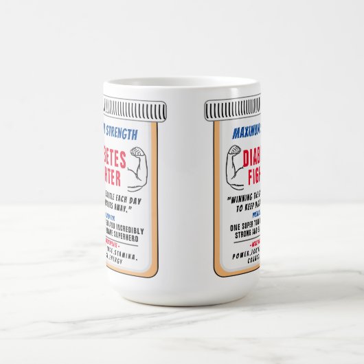 Diabetes Inspirerend Gift Coffee Mok (Center)
