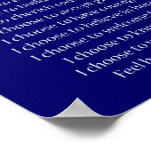 Diabetes Inspirerend Support Poem Poster Prints (Hoek)