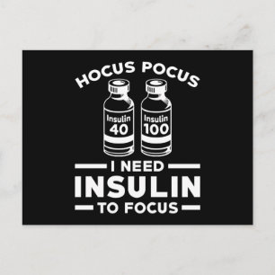 Diabetes Insuline Briefkaart