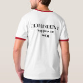 Diabetes: Juice nodig. T-shirt (Achterkant)