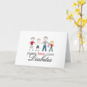 Diabetes Kaart (Gele Bloem)