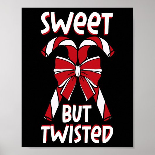Diabetes kerstsnoepsuikerstroop poster (Voorkant)
