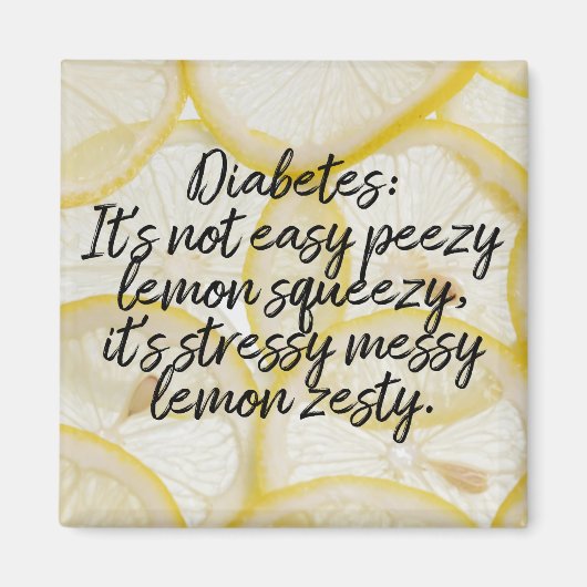DIABETES MAGNEET (Voorkant)