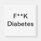 Diabetes magneet (Voorkant)