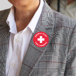 Diabetes medisch alarm type 2 diabetisch rood ronde button 7,6 cm<br><div class="desc">Klik op "Aanpassen" om tekst aan te passen en/of achtergrondkleur te wijzigen. Ideaal voor gebruik voor een medium,  een gezondheidswerker of diabeticus in hun bagage</div>