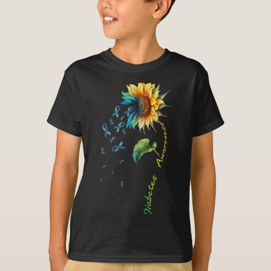 Diabetes Overhemd Type 1 Type 2 T-shirt (Voorkant)