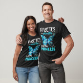 Diabetes Picked The Wrong Princess Diabetes T-shirt (Unisex)