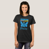 Diabetes Picked The Wrong Princess  T1D Diabetes A T-shirt (Voorkant volledig)